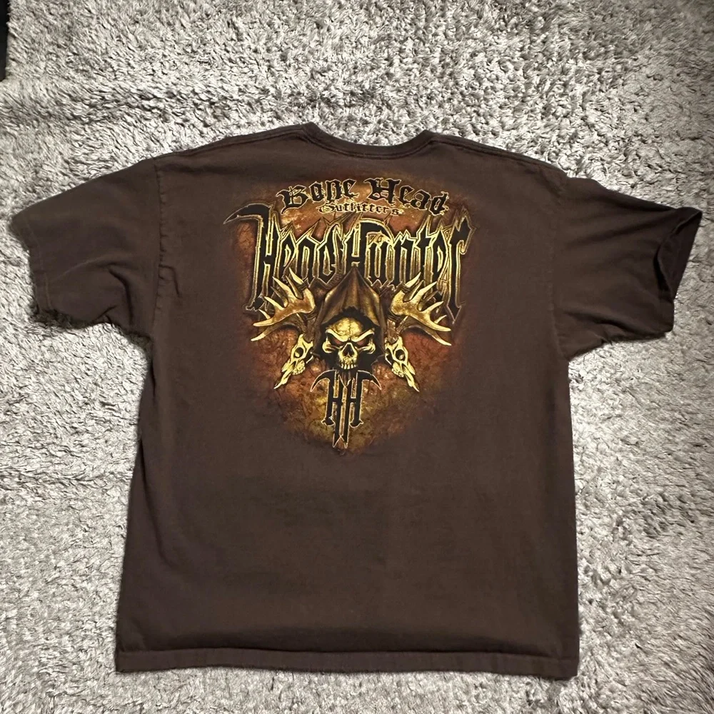 Bonehead Brown Shirt